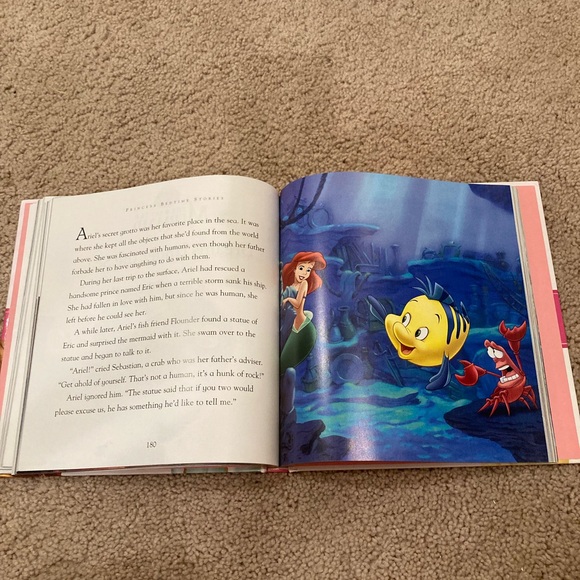 Disney Princess Bedtime Story hardcover book - Picture 6 of 7